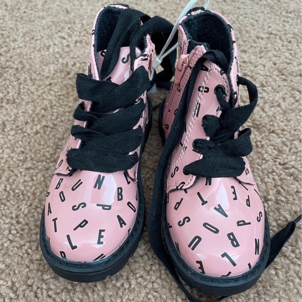 Zara alphabet shoes.